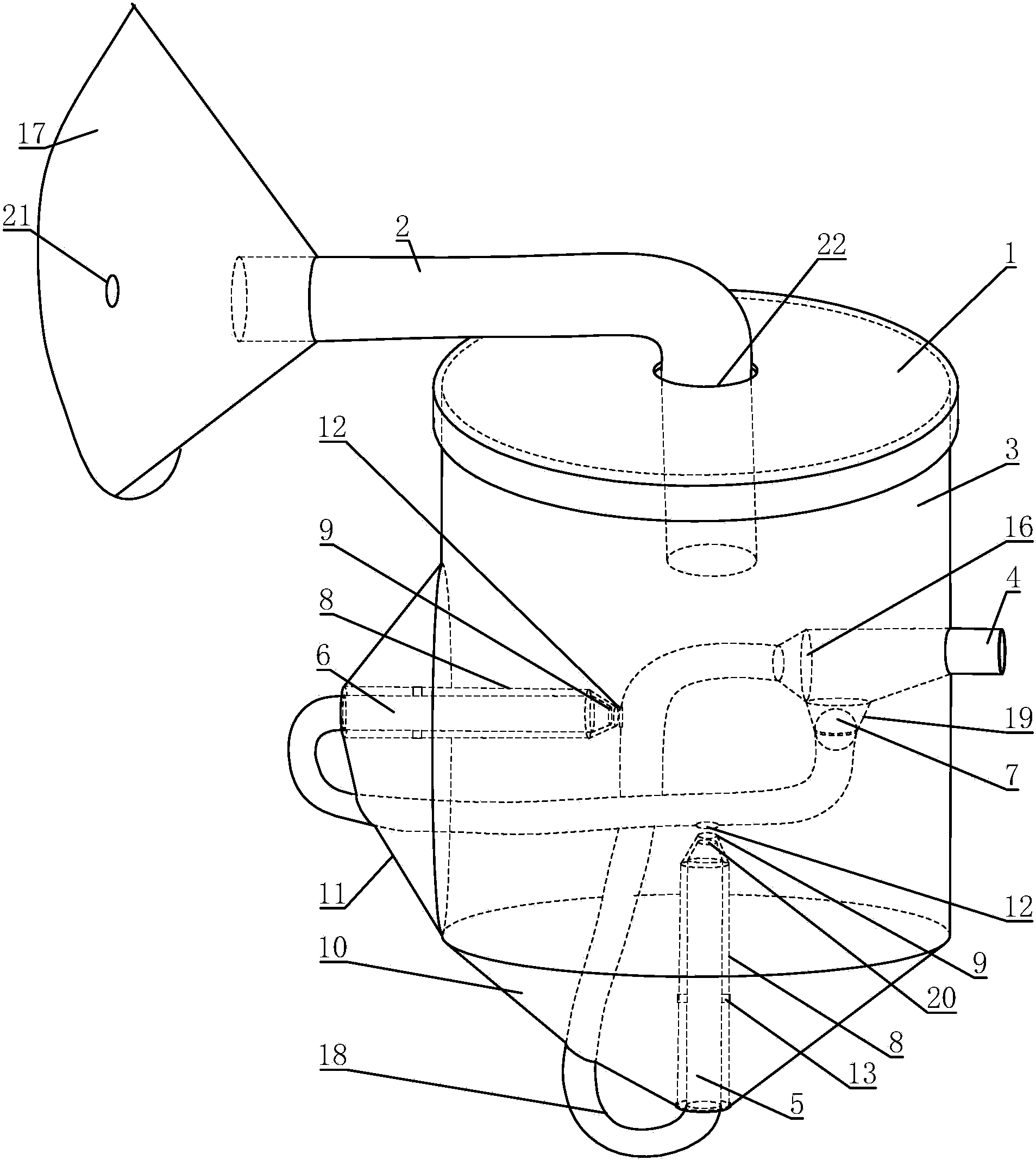 cn208212265u_一种氧气气动雾化器有效