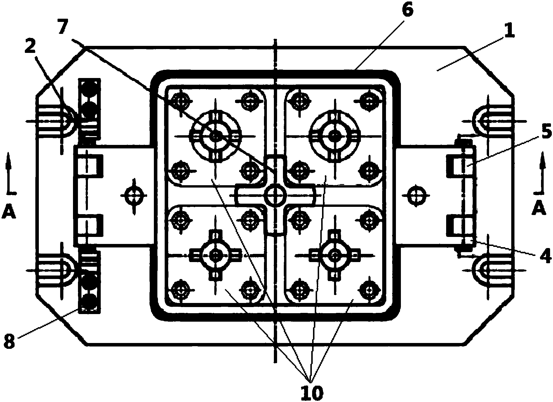 一种数控铣床用专用夹具
