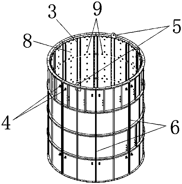 一种大直径圆筒体