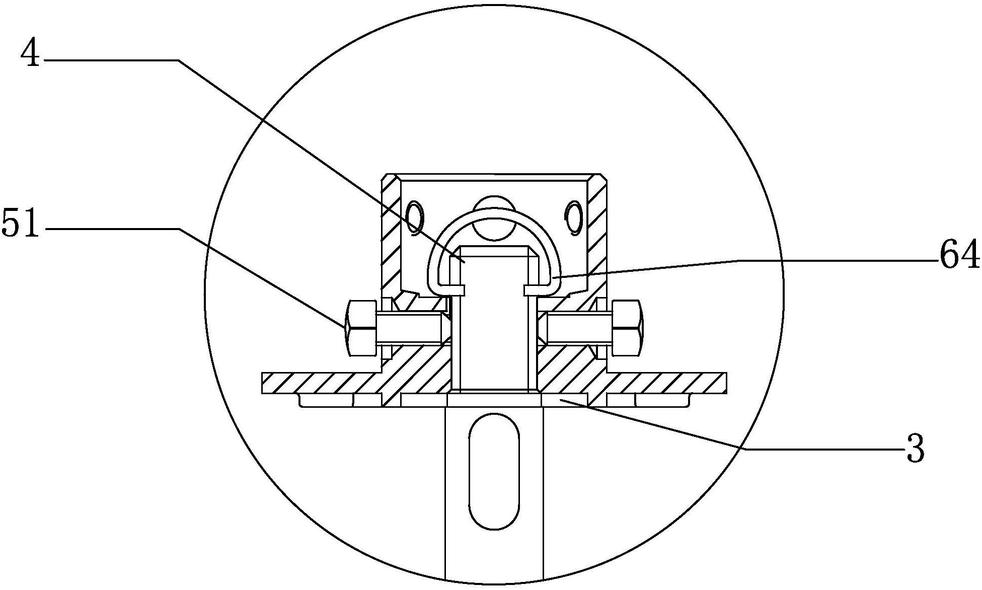 一种防止吊扇掉落的结构及具有防止掉落结构的吊扇