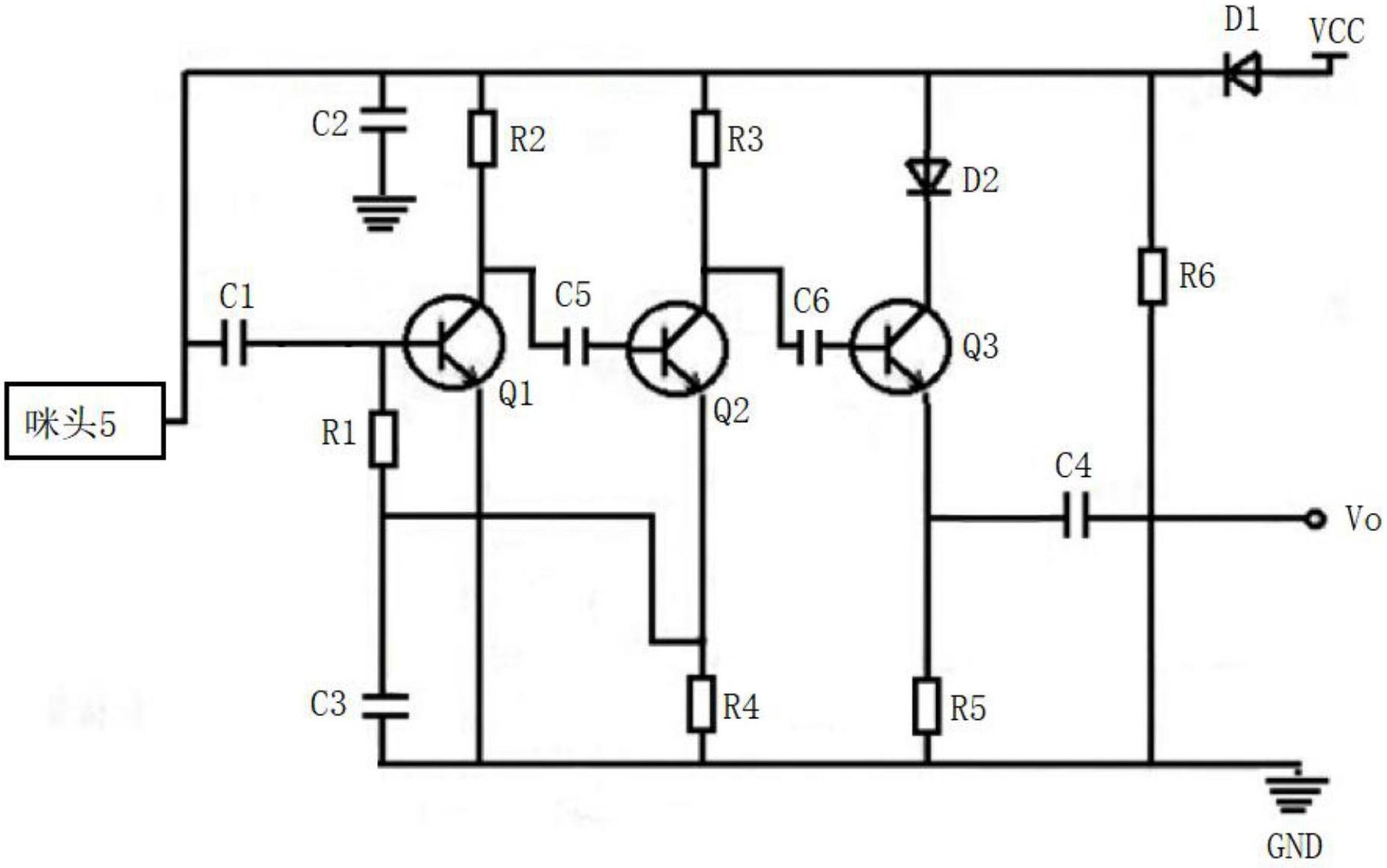 高保真全向麦克风