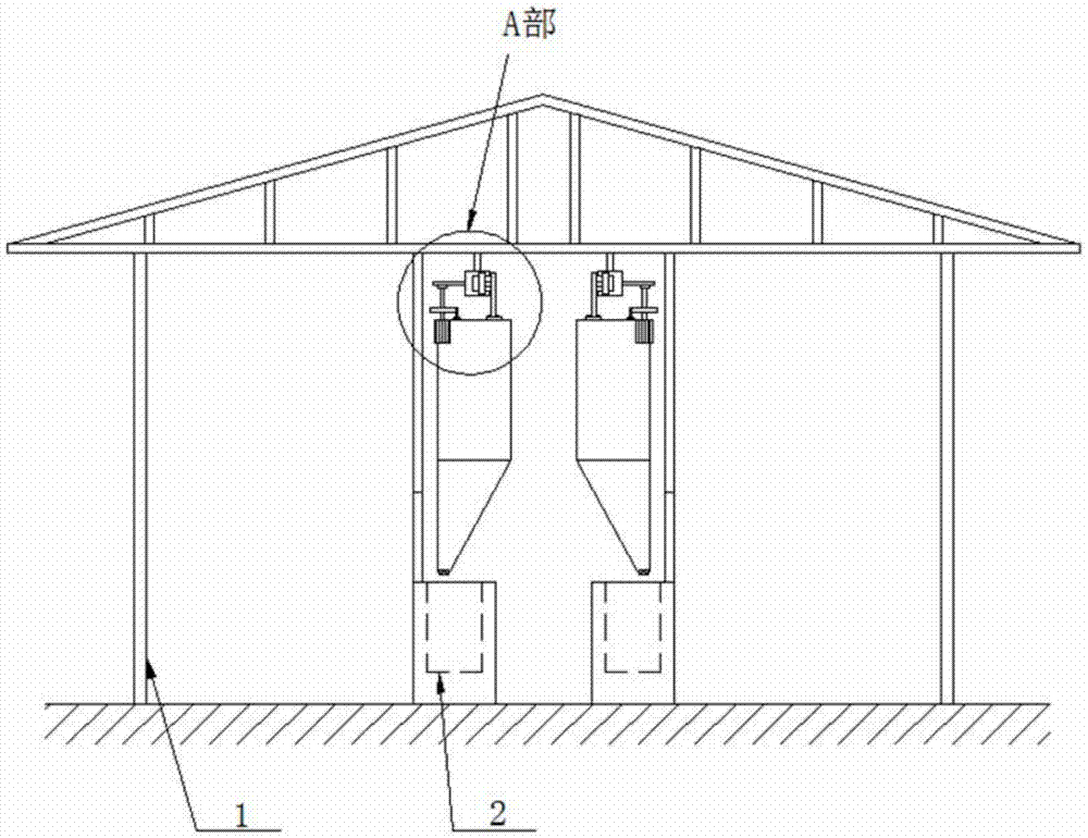 cn208242544u_一种养牛棚喂养装置有效
