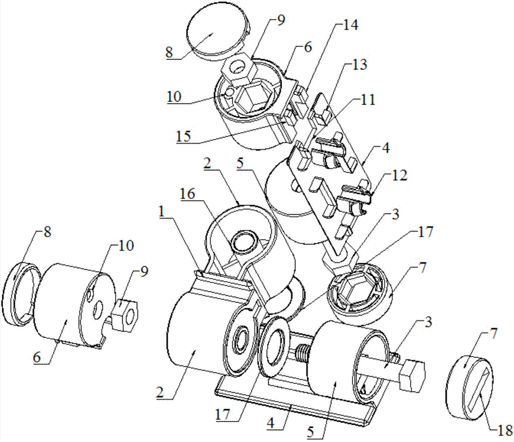 cn208253255u_一种基于模块化的可换向型双向旋转轴结构有效