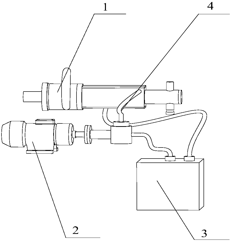 一种液氮循环冷却涡流管高效制冷系统