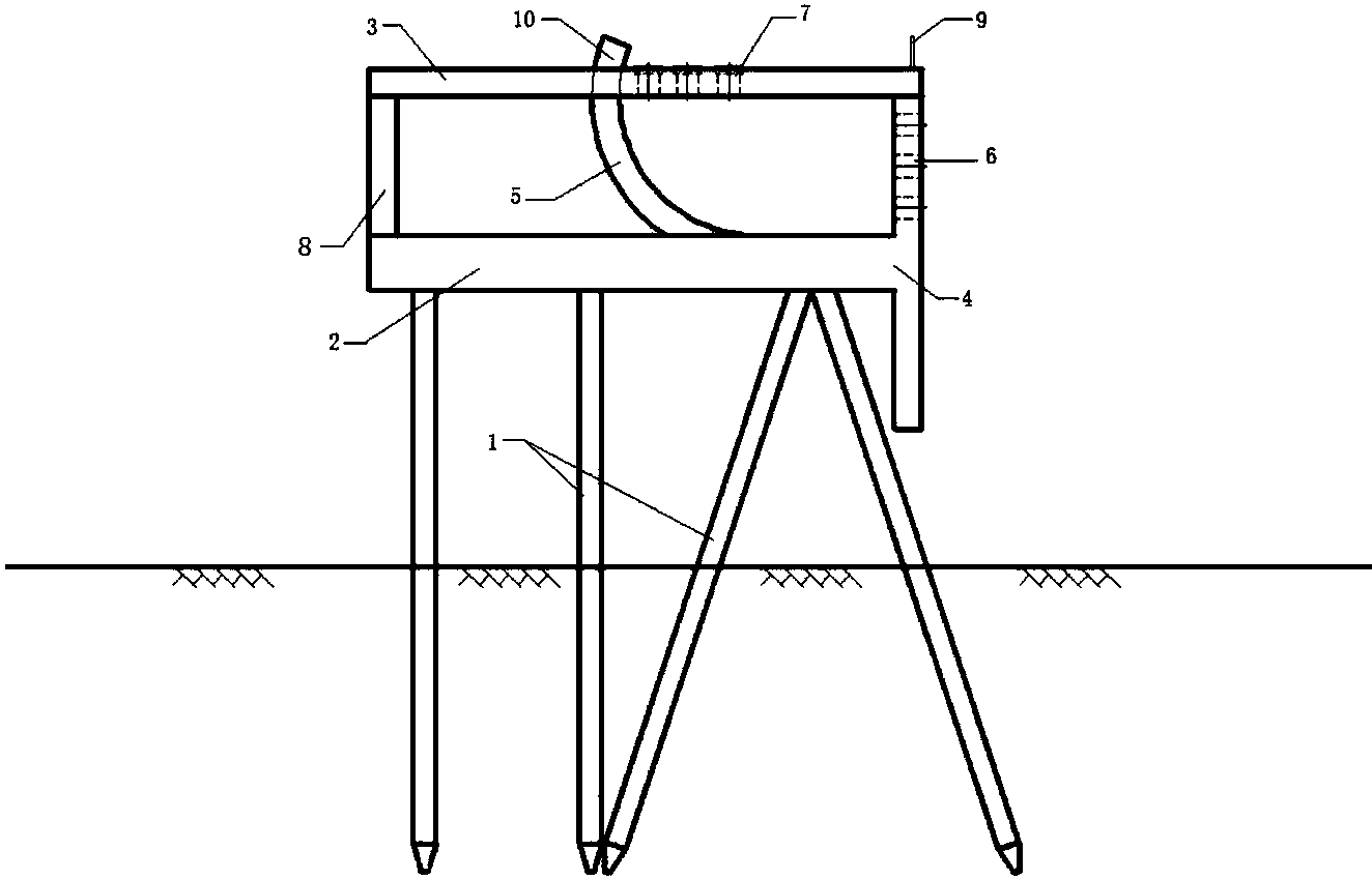 一种透空式防波堤