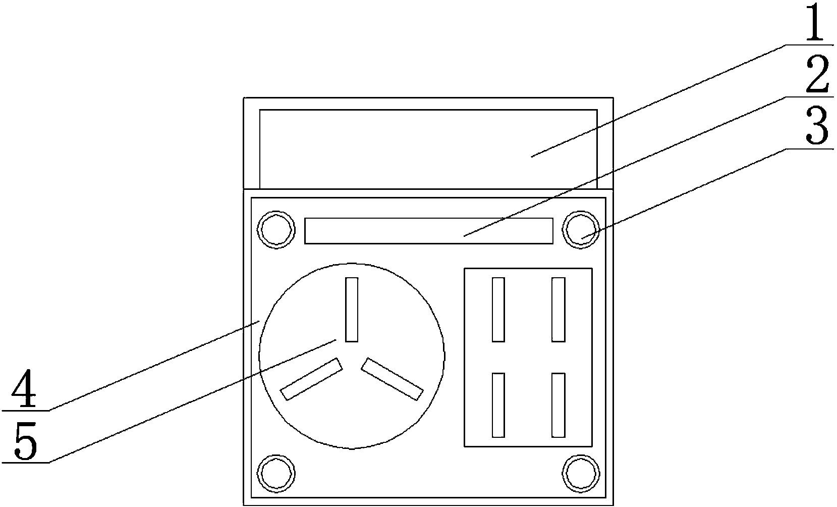 cn208284741u_一種防誤觸碰插座有效