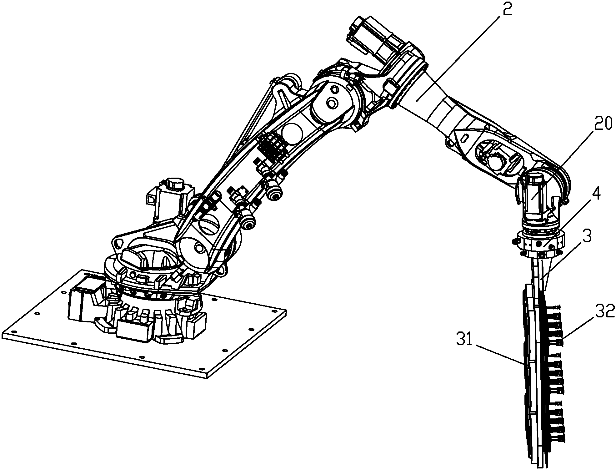 六轴多关节翻转设备