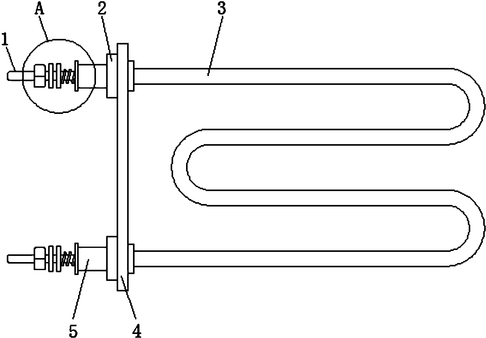 一种新型快速加热电热管