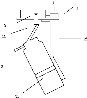 cn208319756u_灭火器悬挂式远程触发装置有效