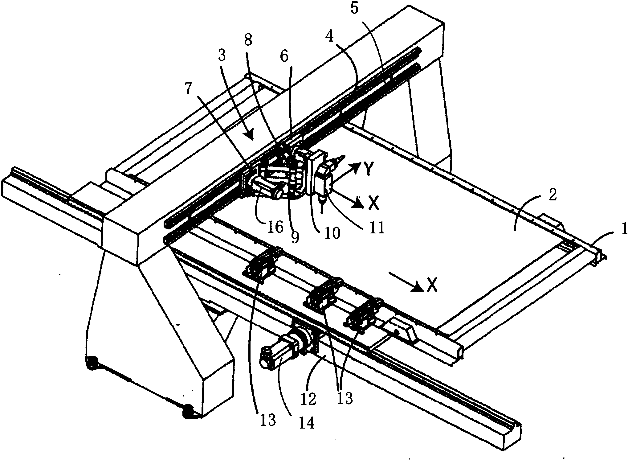 一种板材或带材的激光切割机