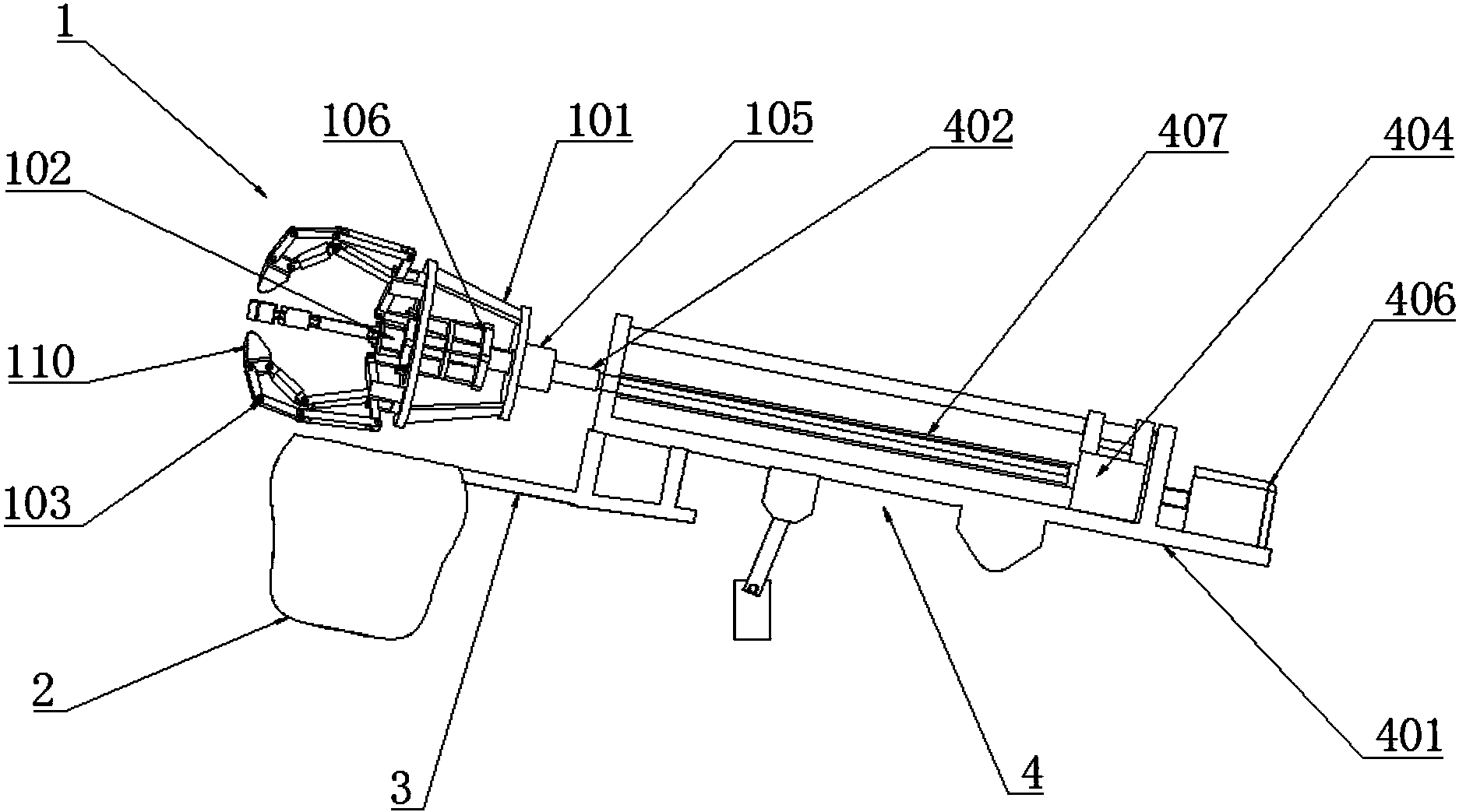 一种苹果采摘机械手