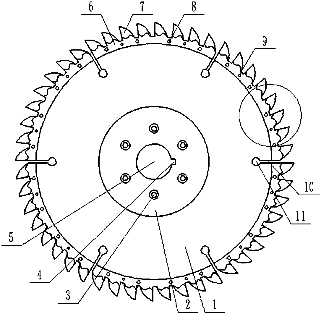 cn208323626u_一种金刚石耐用型圆形锯片有效