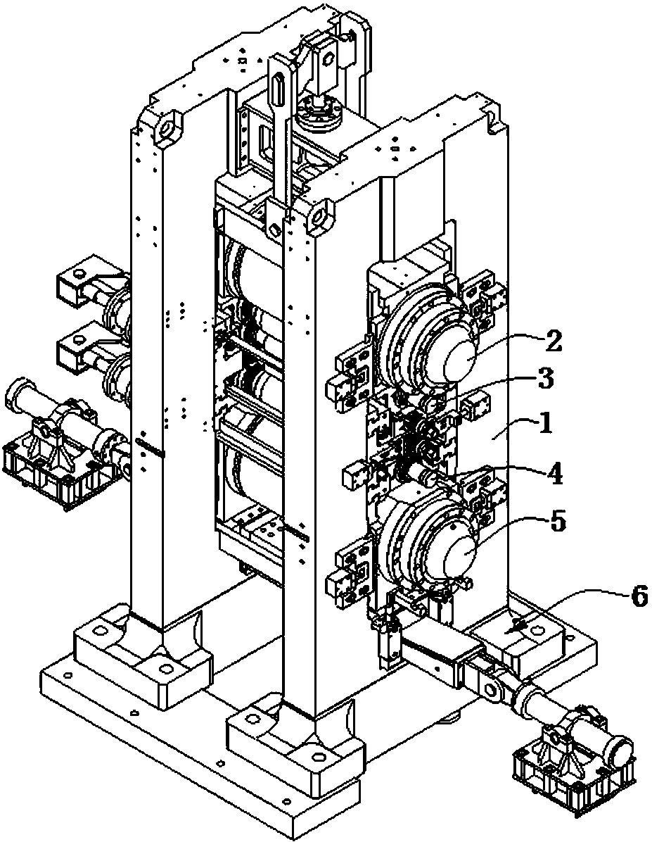 一种可调节的可逆冷轧机设备