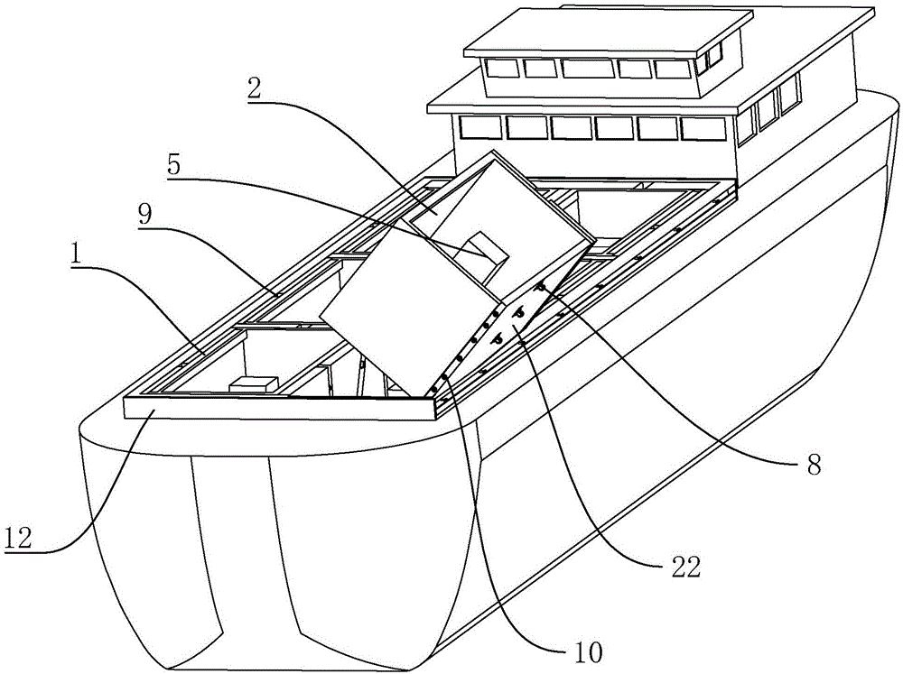 cn208360436u_一种物流运输船有效