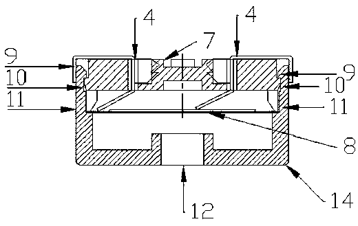 一种大音贴片式蜂鸣器结构