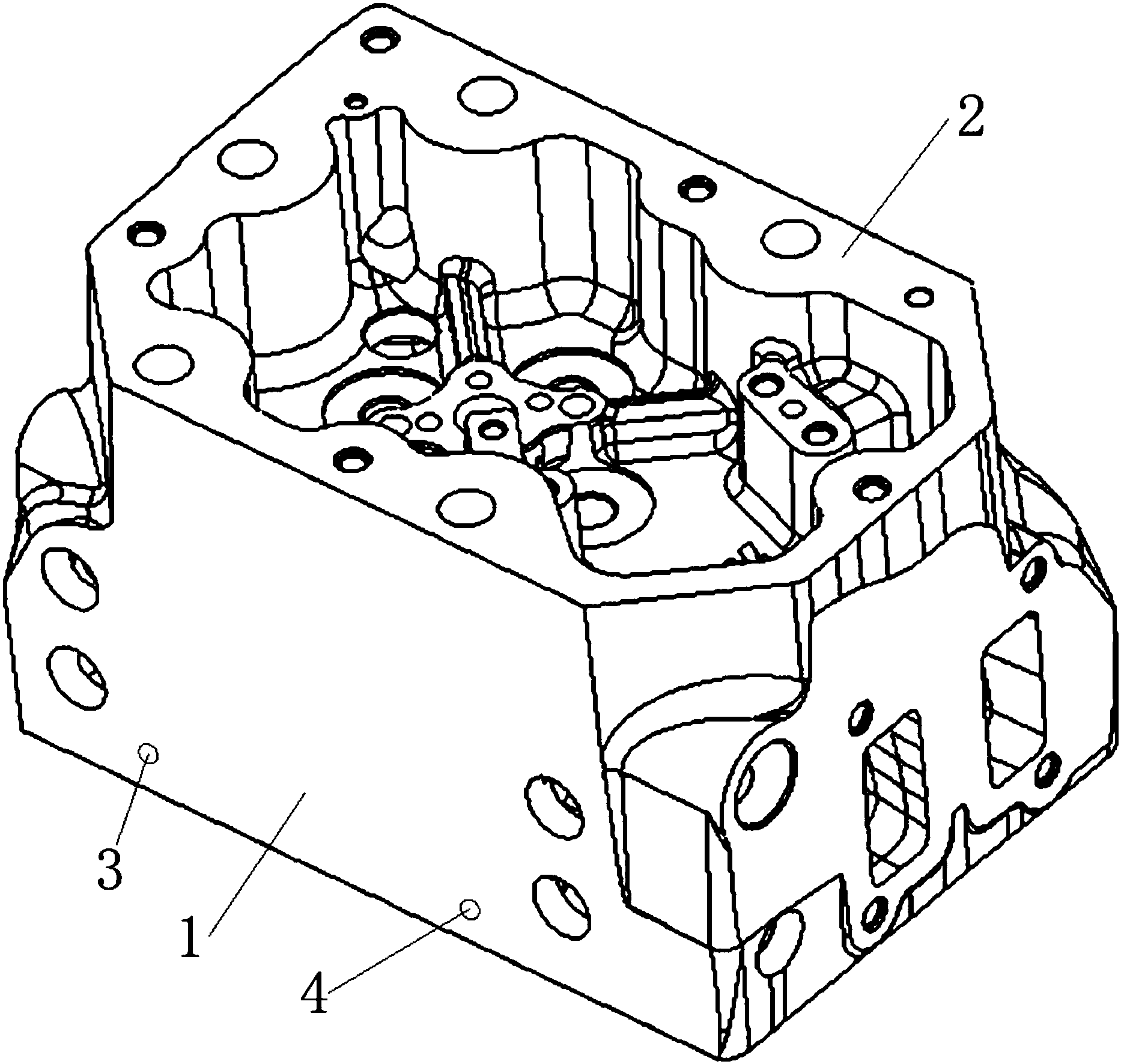 气缸盖罩结构图片