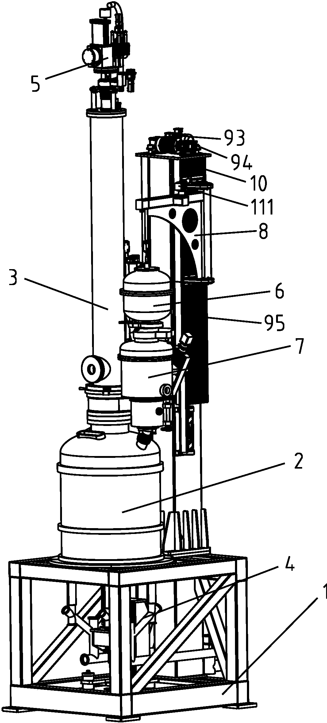 连续拉晶单晶炉