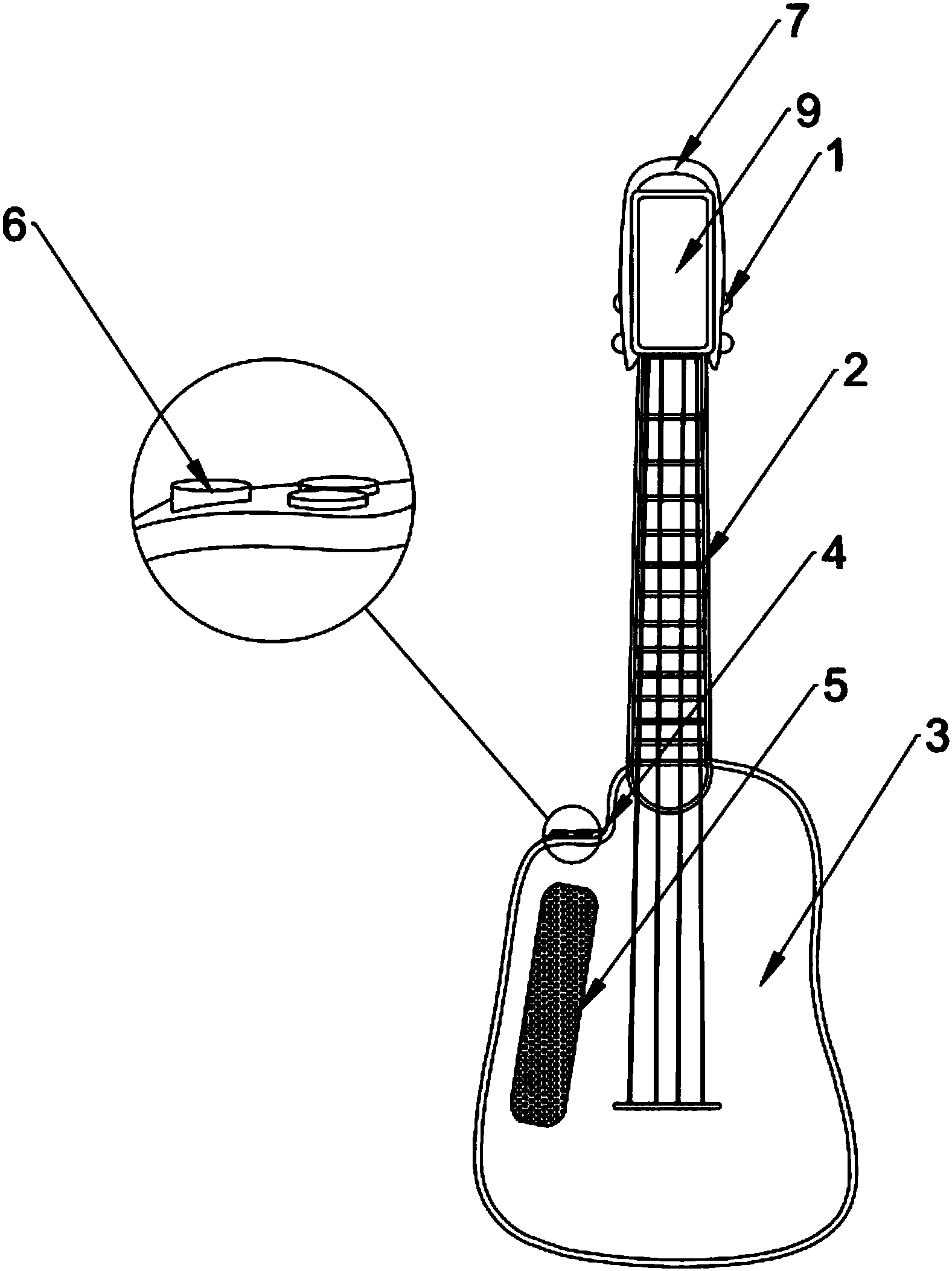 一种新型尤克里里