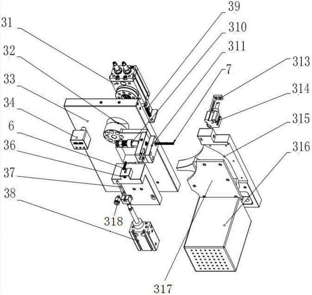 cn208468232u_一種汽車安全帶鎖卡彈簧組件自動裝配裝置有效