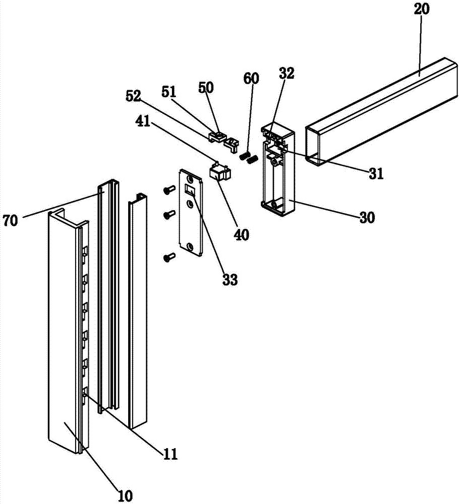cn208474262u_一种型材与挂杆的连接结构有效