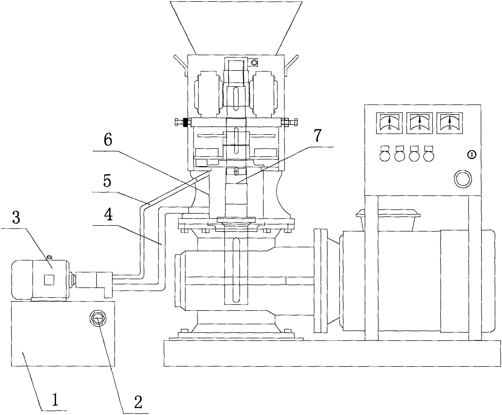 生物質顆粒機自動潤滑系統