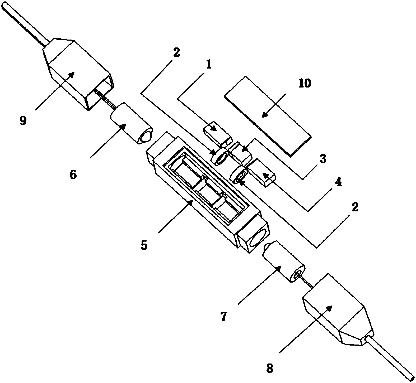 一种微型环形器结构