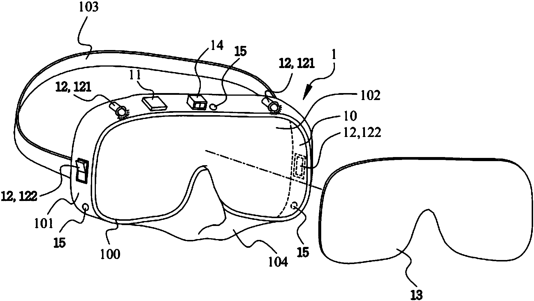 cn208498766u_潜水面镜有效