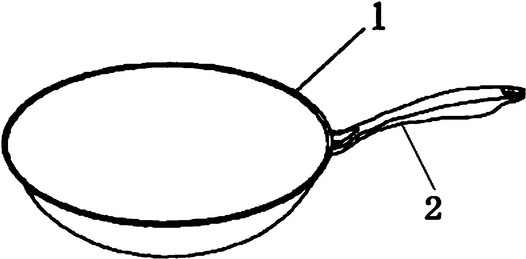 一种新型熔射式不粘锅