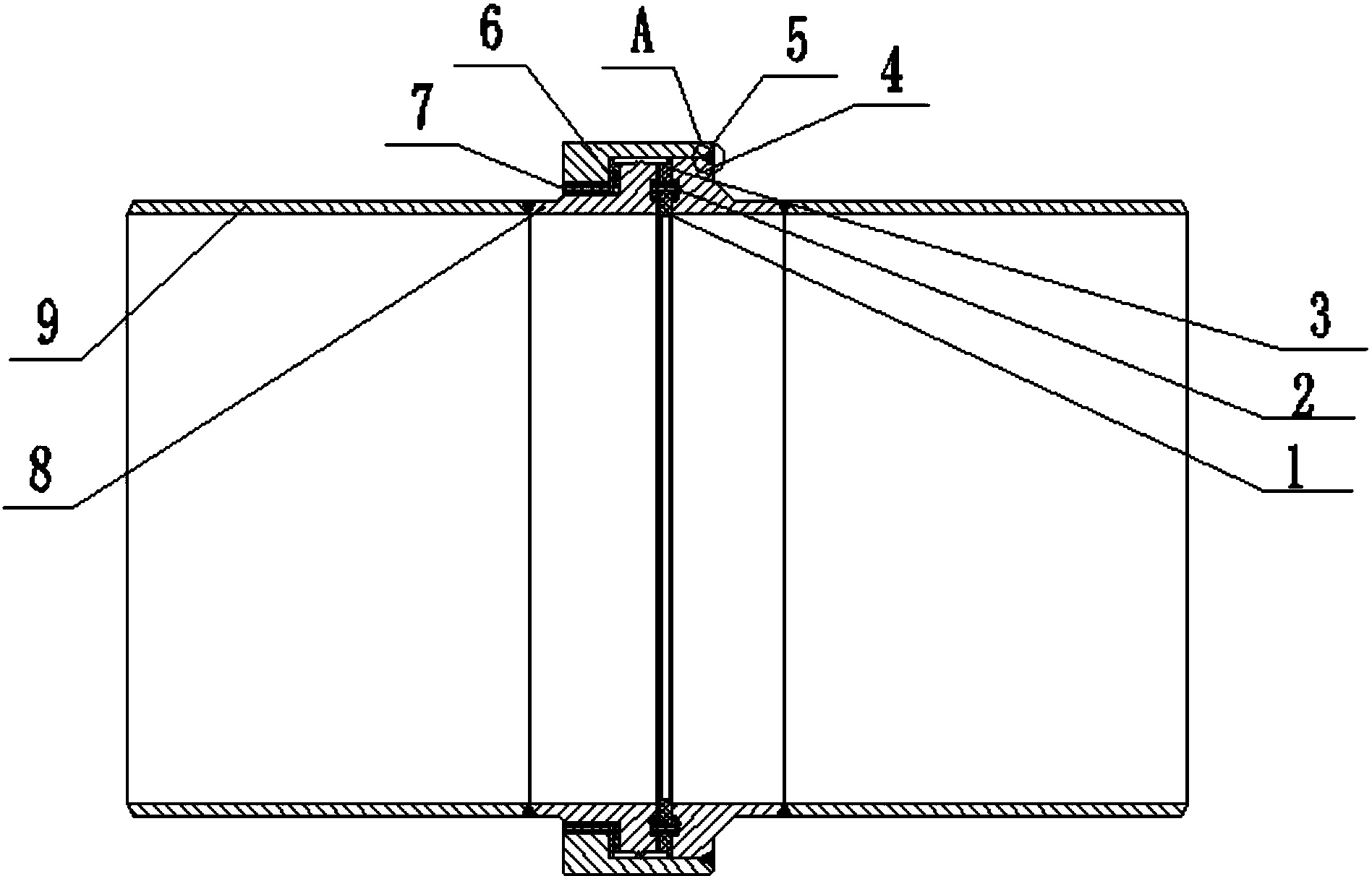 cn208546636u_一种天然气管道绝缘接头有效