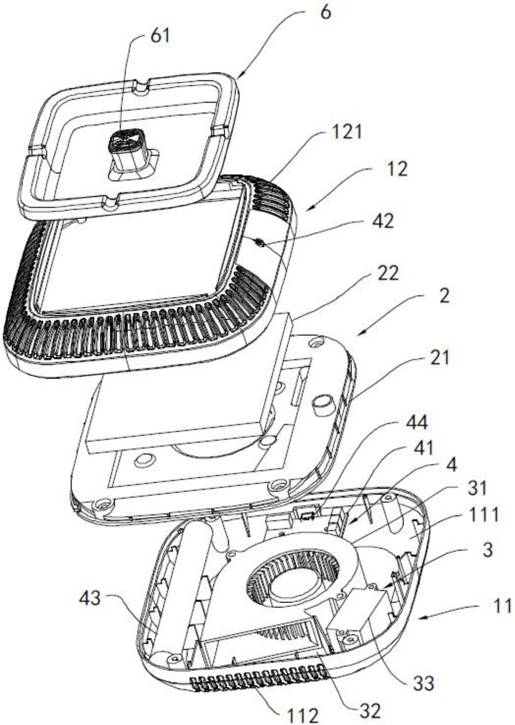 cn208750881u_烟灰缸空气净化器