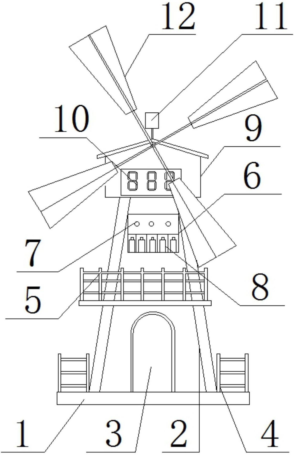 专环艺风车装置