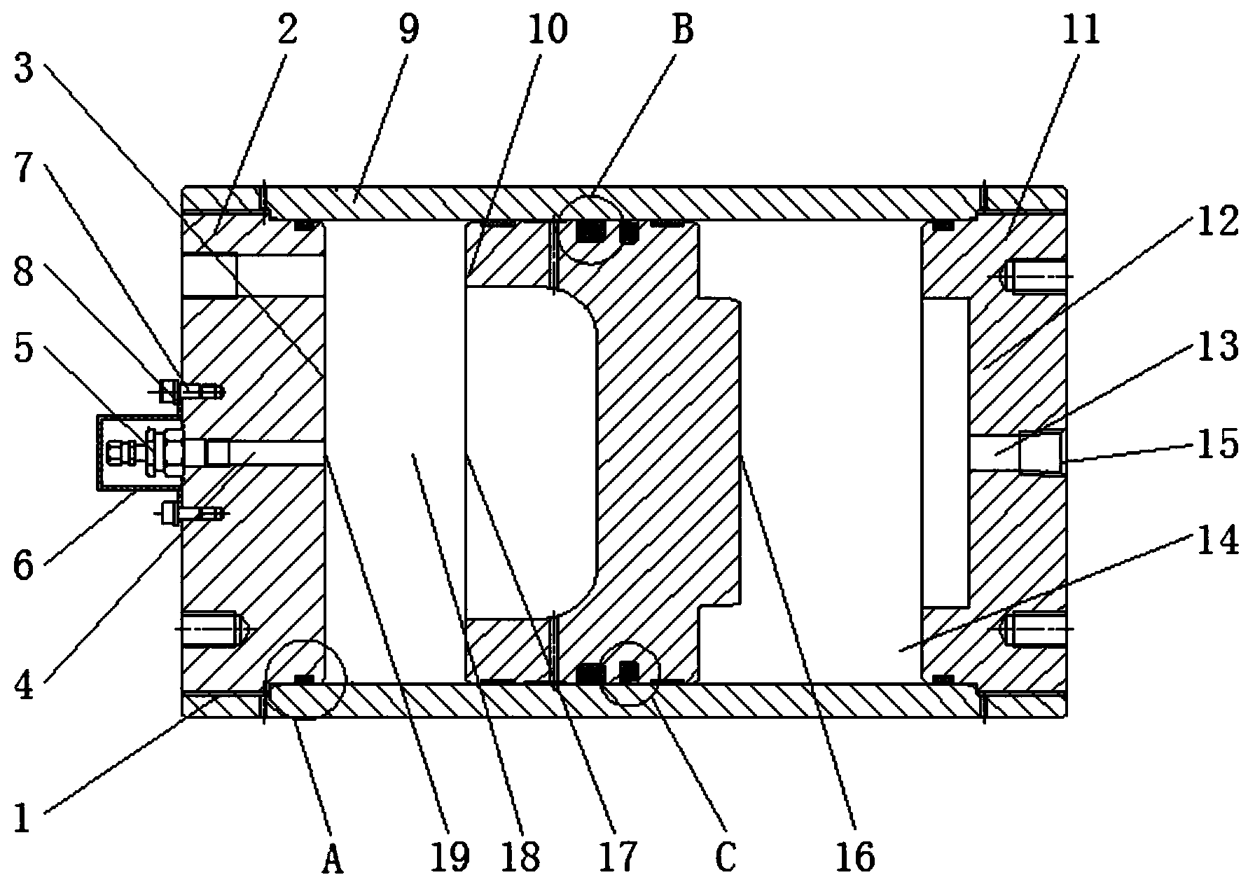 低温活塞式蓄能器