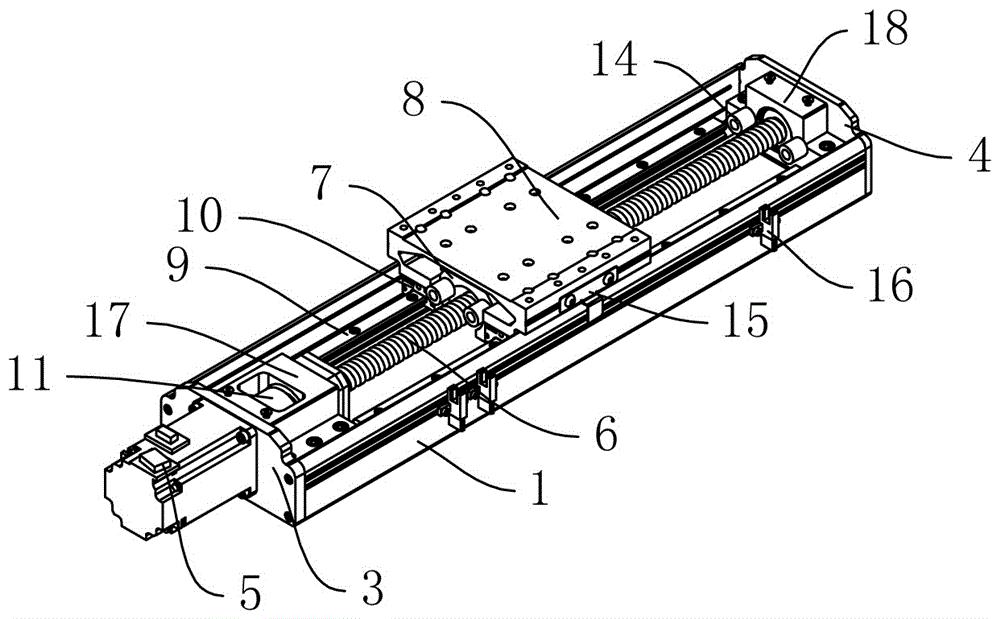 一种新型丝杆传动的电缸