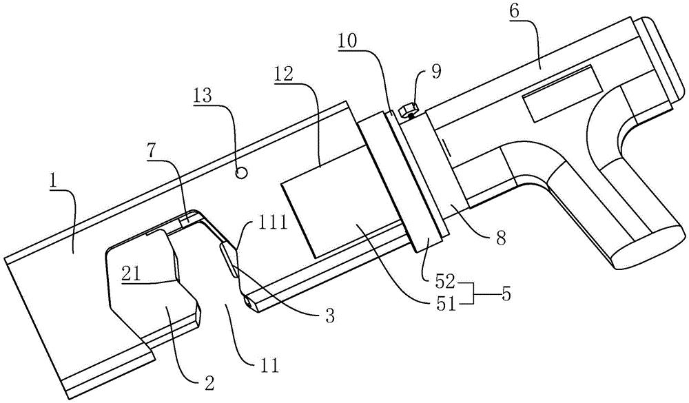 一种通过气铲原理实现锈死螺纹松动的工具