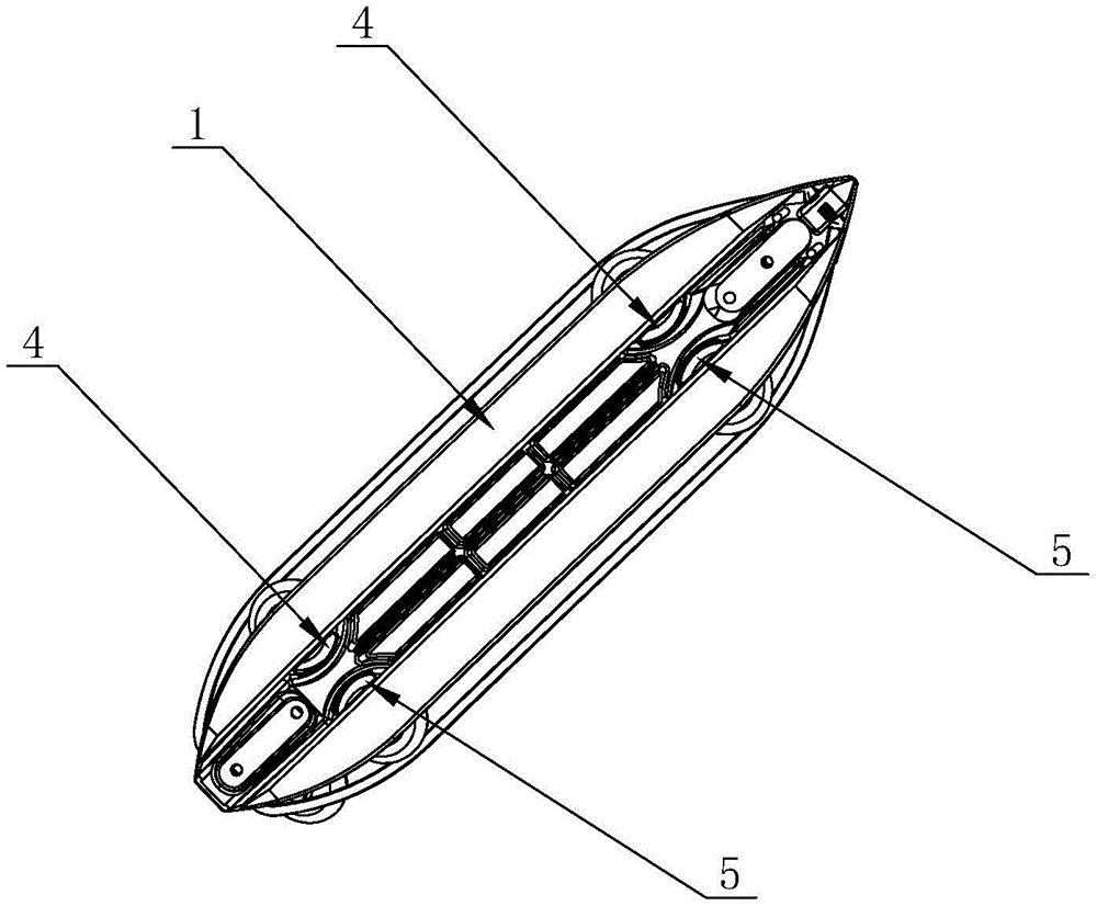 一种塑料圆织机的梭子组件