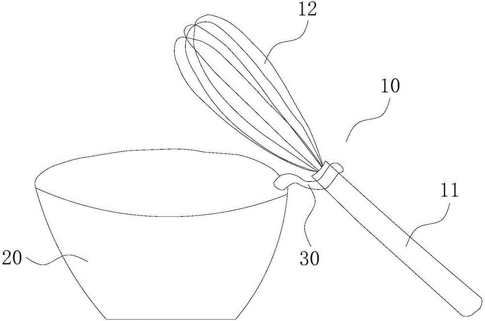 打蛋器安置結構及打蛋器