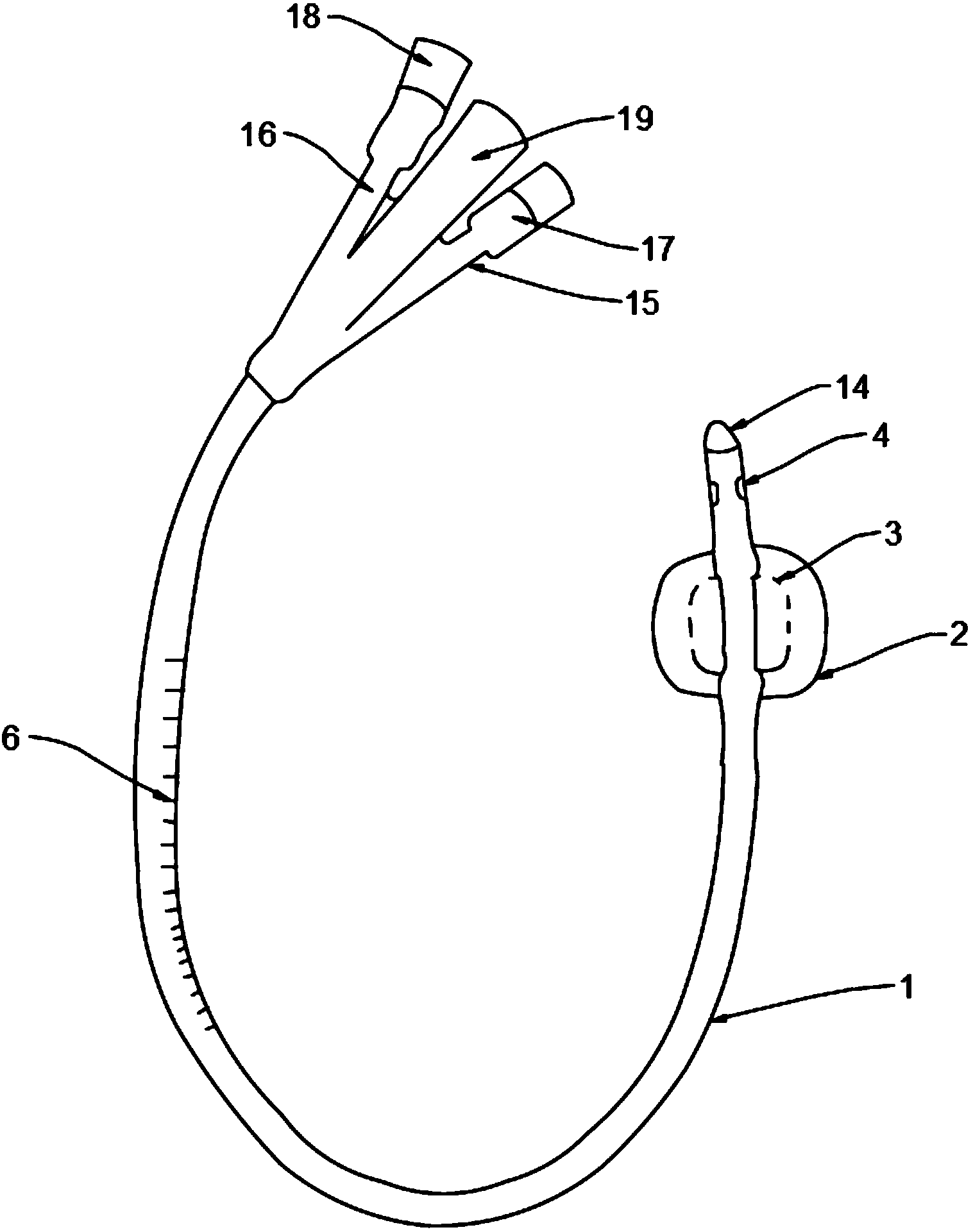 三腔导尿管的结构图解图片