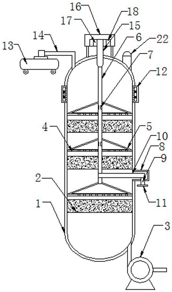 cn208944055u_一种草铵膦高压催化合成塔有效