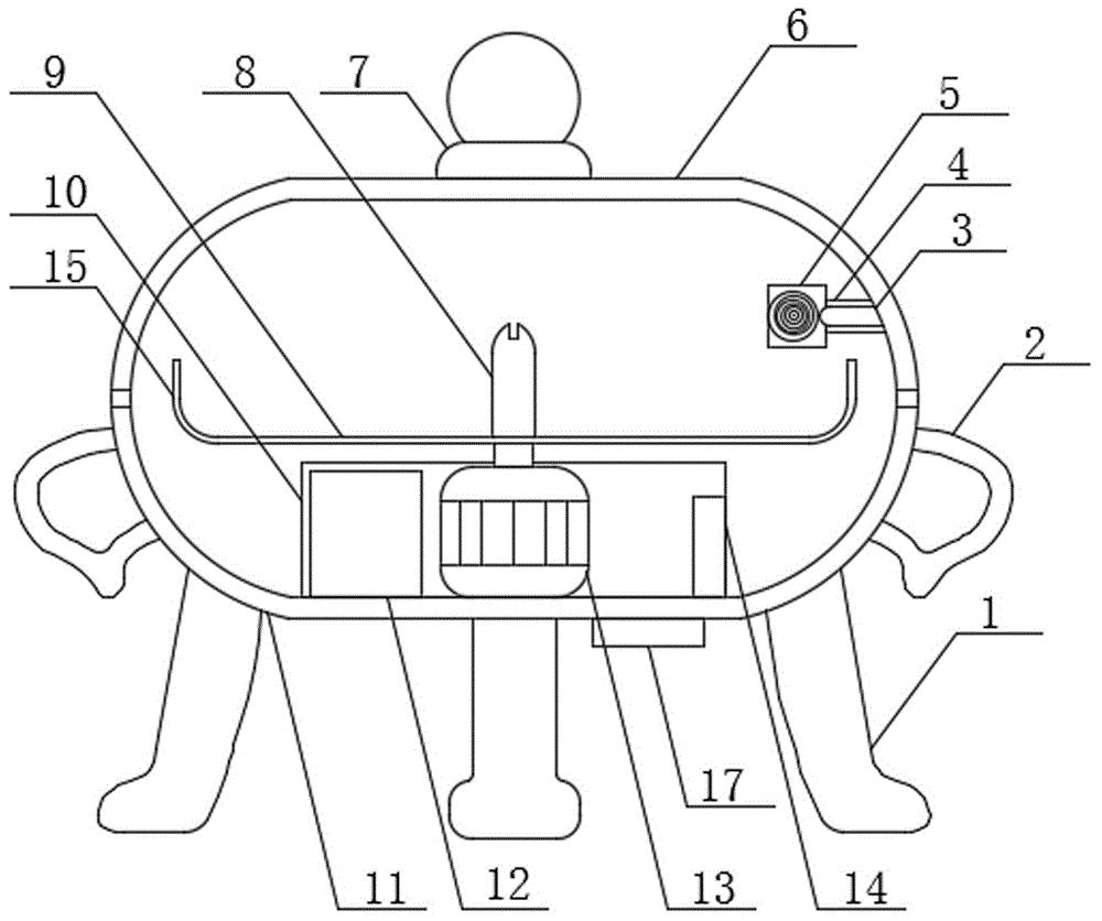 一种自动点火的陶瓷香炉