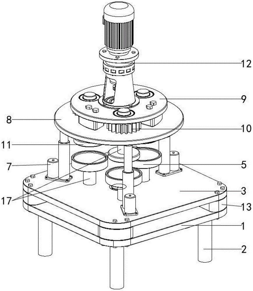 用于晶圆加工的双面研磨装置