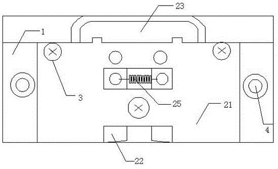 cn208966157u_一种便捷式日式碰锁
