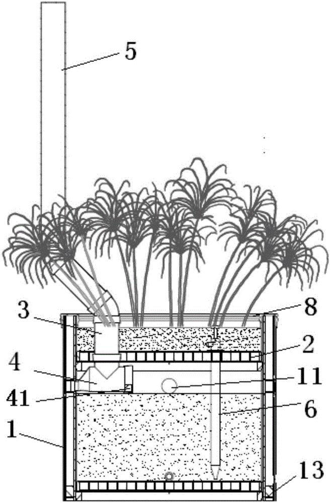 一种多功能雨水花箱
