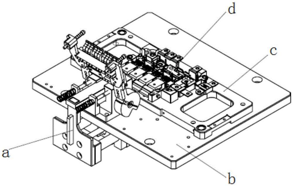 一种单动力大开度锁紧机构