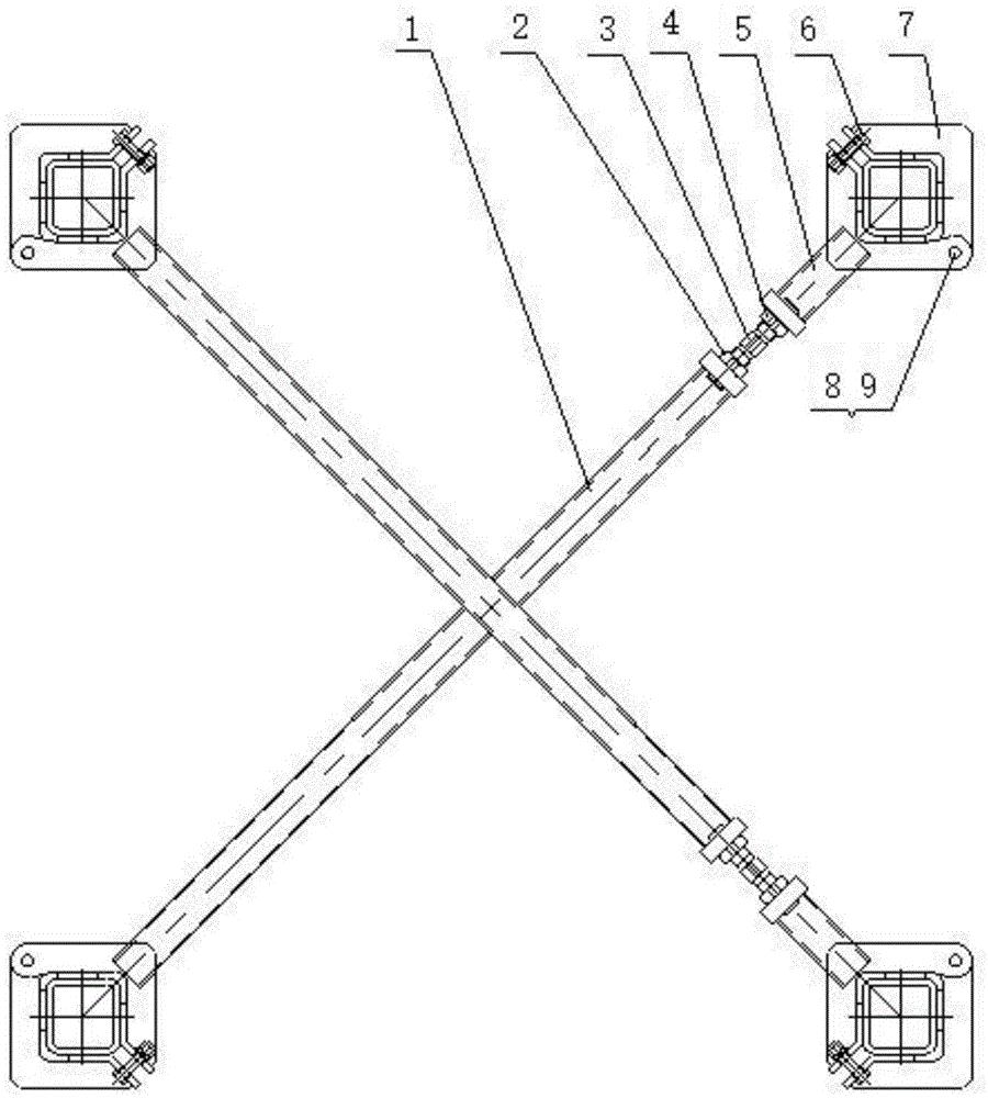 中联塔吊内撑杆的装法图片