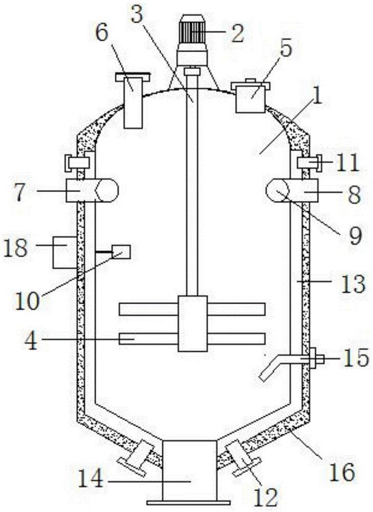cn209033826u_一种醇沉罐有效