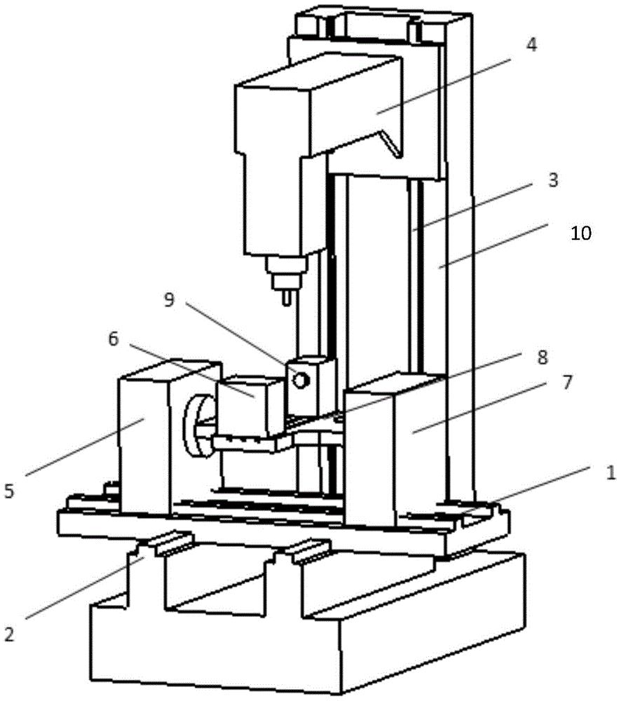 cn209035623u_一种用于线齿轮加工的专用立式数控铣床有效