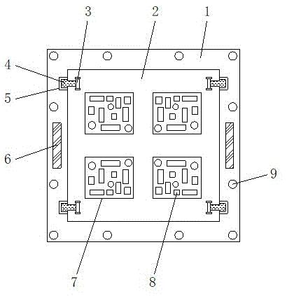一种可快速降温便于固定fpc过炉载具