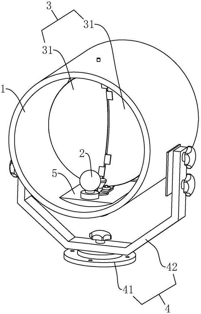 一种苏伊士运河探照灯