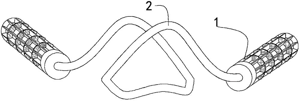 跳绳手柄内部结构图图片