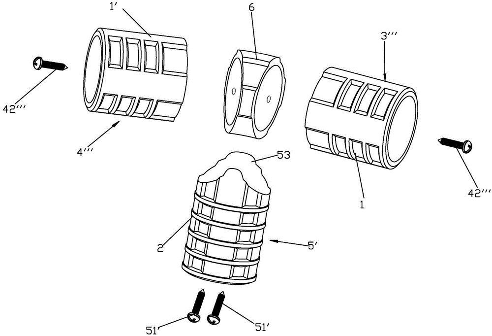 用于连接管架水池的分体式t形接头